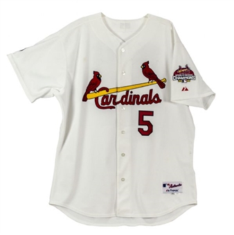 Albert Pujols Signed and Inscribed Jersey (JSA)